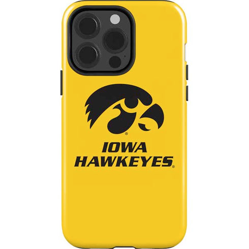 University of Iowa iPhone 15 Pro Impact Case
