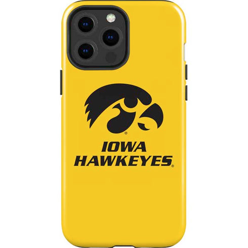 University of Iowa iPhone 15 Pro Max Impact Case