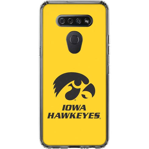 University of Iowa LG K51/Q51 Clear Case
