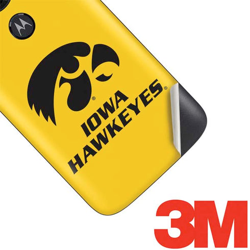 University of Iowa Moto E5 Play Skin