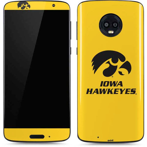 University of Iowa Moto G6 Skin