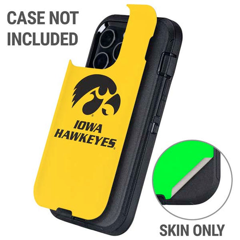 University of Iowa Otterbox Defender iPhone Skin