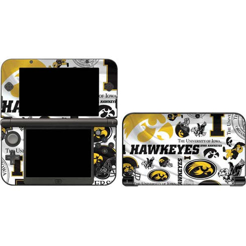 University of Iowa Hawkeyes Pattern 3DS XL 2015 Skin