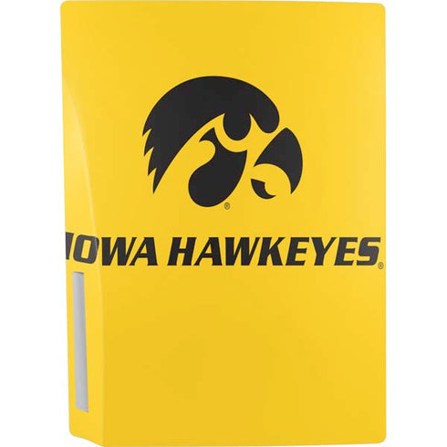 University of Iowa PS5 Console Skin
