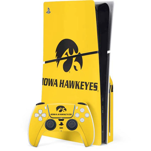 University of Iowa PS5 Slim Disk Bundle Skin
