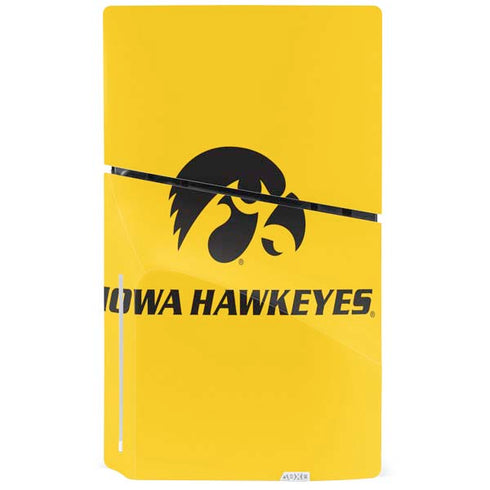 University of Iowa PS5 Slim Disk Bundle Skin