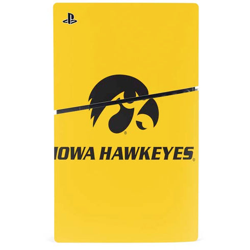 University of Iowa PS5 Slim Digital Edition Console Skin
