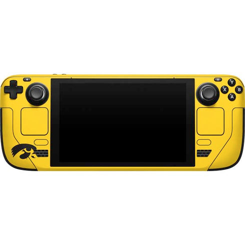 University of Iowa Steam Deck Handheld Gaming Computer Skin