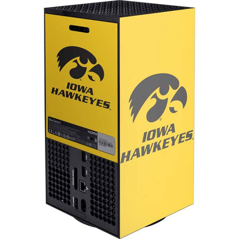 University of Iowa Xbox Series X Console Skin