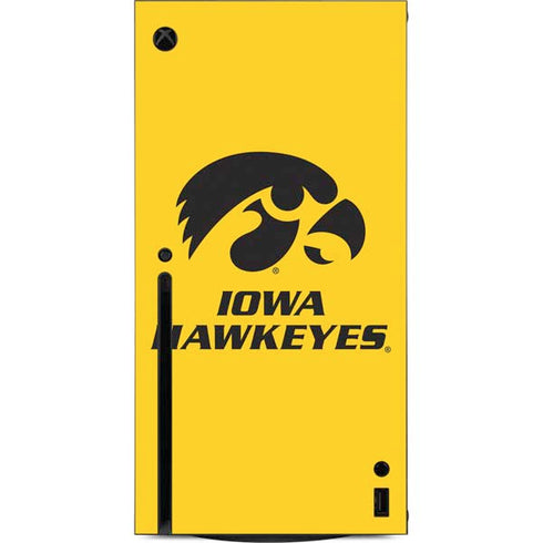 University of Iowa Xbox Series X Console Skin