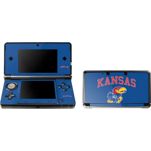 University of Kansas Collegiate Text 3DS (2011) Skin