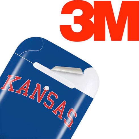 University of Kansas Collegiate Text Apple AirPods 2 Skin