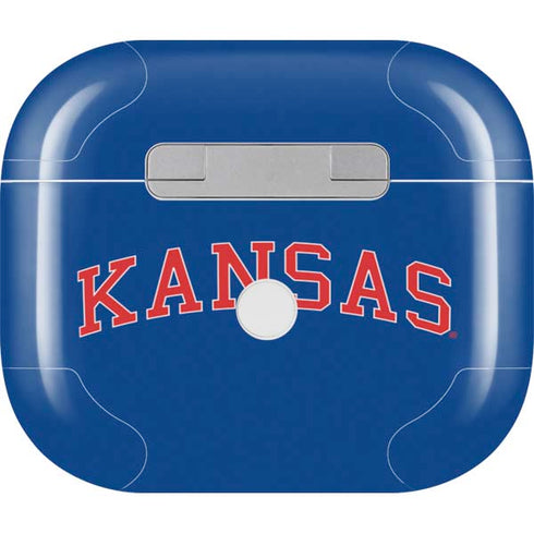 University of Kansas Collegiate Text Apple AirPods (3rd Gen 2021) Skin
