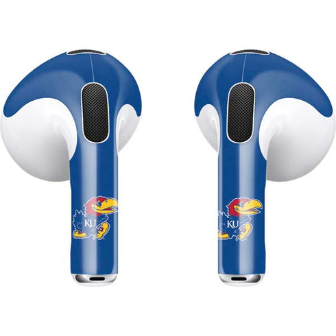 University of Kansas Collegiate Text Apple AirPods (3rd Gen 2021) Skin