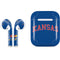 University of Kansas Collegiate Text Apple AirPods Skin