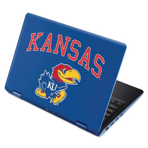 University of Kansas Collegiate Text Aspire R11 11.6in Skin