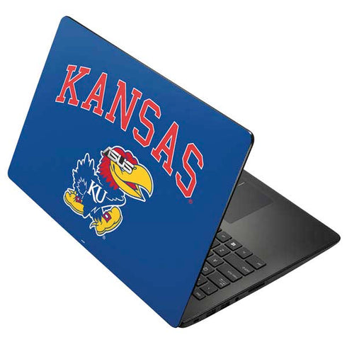 University of Kansas Collegiate Text Asus X502CA 15.6 Skin
