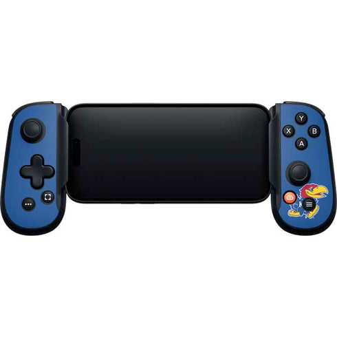 University of Kansas Collegiate Text Backbone One for iPhone Game Controller Skin