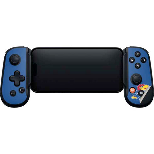University of Kansas Collegiate Text Backbone One for iPhone Game Controller Skin