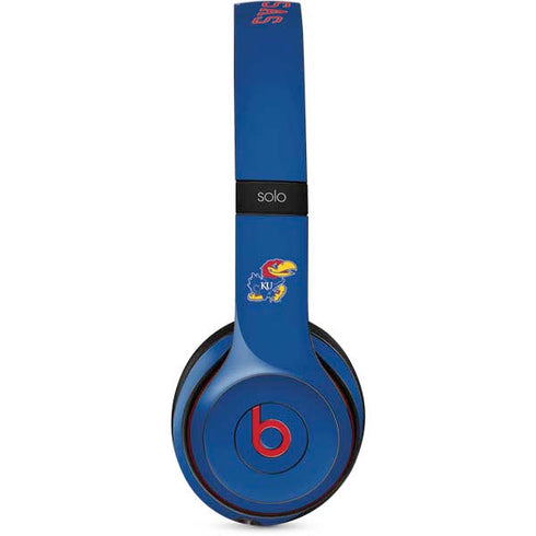 University of Kansas Collegiate Text Beats Solo 2 Wireless Skin