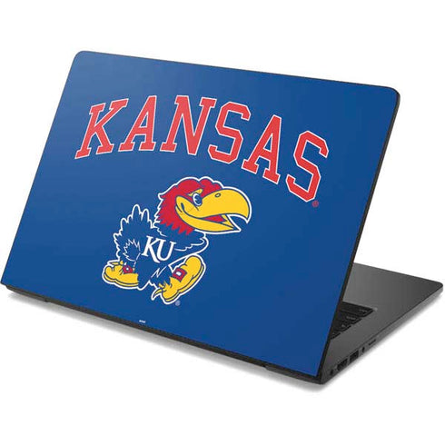 University of Kansas Collegiate Text Dell Chromebook Skin