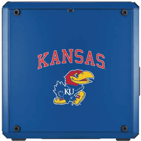 University of Kansas Collegiate Text Cooler Master MasterBox Q300L Mini Tower Skin