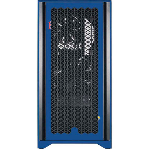 University of Kansas Collegiate Text Corsair 4000D Tempered Glass Mid-Tower ATX Case Skin