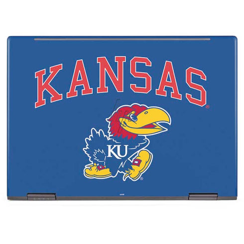 University of Kansas Collegiate Text HP Envy Skin