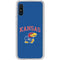 University of Kansas Collegiate Text Galaxy A10e Clear Case