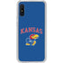 University of Kansas Collegiate Text Galaxy A10e Clear Case