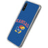 University of Kansas Collegiate Text Galaxy A10e Clear Case