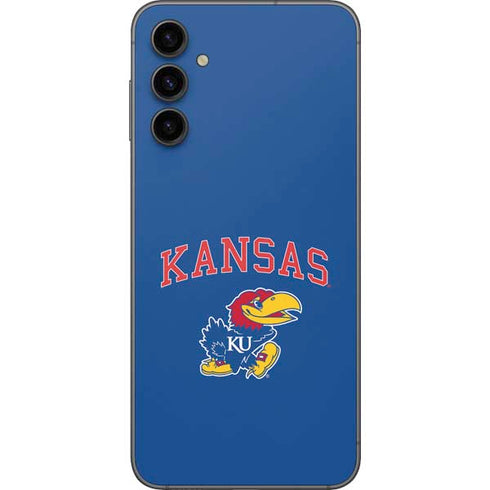 University of Kansas Collegiate Text Galaxy A14 5G Skin