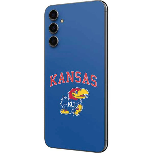University of Kansas Collegiate Text Galaxy A14 5G Skin