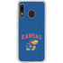 University of Kansas Collegiate Text Galaxy A20 Clear Case