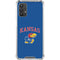 University of Kansas Collegiate Text Galaxy A32 5G Clear Case