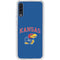 University of Kansas Collegiate Text Galaxy A50 Clear Case
