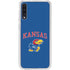 University of Kansas Collegiate Text Galaxy A50 Clear Case