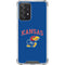 University of Kansas Collegiate Text Galaxy A52 5G Clear Case