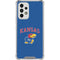 University of Kansas Collegiate Text Galaxy A53 5G Clear Case