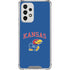 University of Kansas Collegiate Text Galaxy A53 5G Clear Case