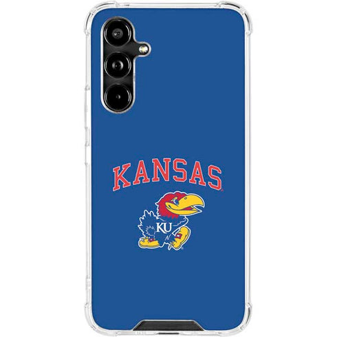 University of Kansas Collegiate Text Galaxy A54 5G Clear Case