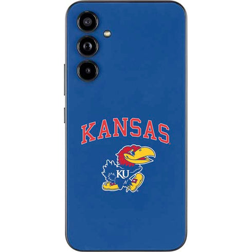 University of Kansas Collegiate Text Galaxy A54 5G Skin