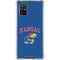 University of Kansas Collegiate Text Galaxy A71 5G Clear Case