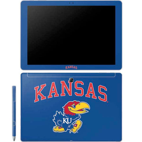 University of Kansas Collegiate Text Galaxy Book 12in Skin