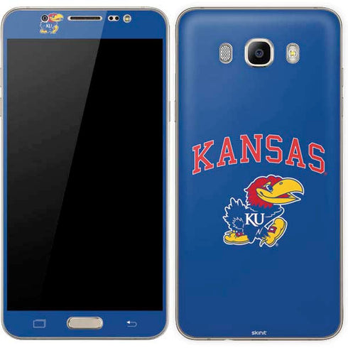 University of Kansas Collegiate Text Galaxy J7 Skin