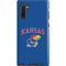 University of Kansas Collegiate Text Galaxy Note 10 Pro Case