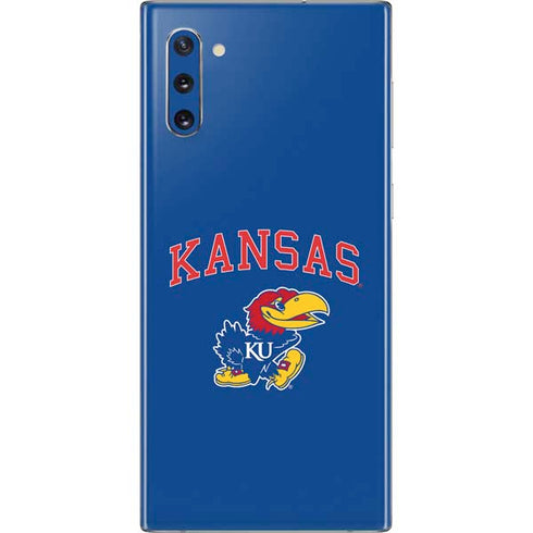University of Kansas Collegiate Text Galaxy Note 10 Skin
