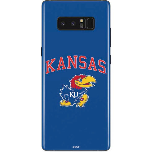 University of Kansas Collegiate Text Galaxy Note 8 Skin