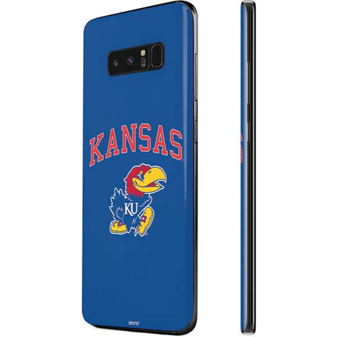 University of Kansas Collegiate Text Galaxy Note 8 Skin
