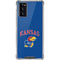 University of Kansas Collegiate Text Galaxy Note20 5G Clear Case